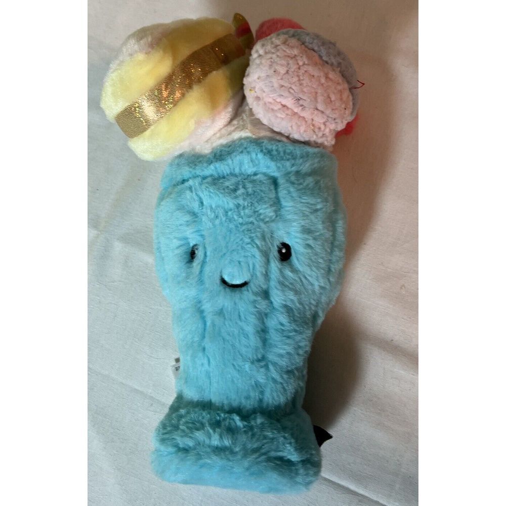 FAO Schwarz 10" Dessert Plush Milkshake Tasties Sweet Friends